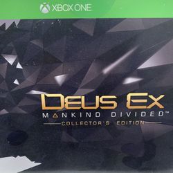 Xbox One Deus Ex Mankind Divided Collectors Edition