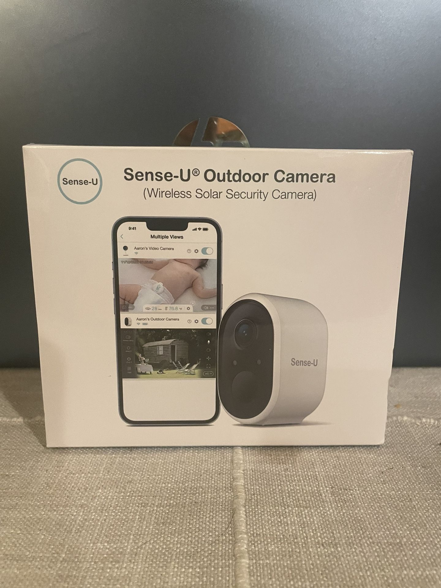 Brand New Sense -U Outdoor Camera. Wireless Solar At Turbopowersports
