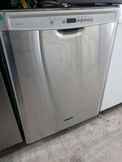 Maytag stainless steel dishwasher with stainless tub - Free delivery