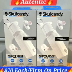 🔥Skullcandy Method 360 ANC Sound By Bose🔥$70 Each/FIRM ON PRICE 🔥Brand New Factory Sealed