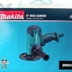 $65 Makita 5-in Disc Sander