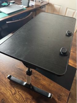 Desk, Table, SAIJI Adjustable Laptop Stand