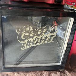 Rare Coors Light Mini Fridge