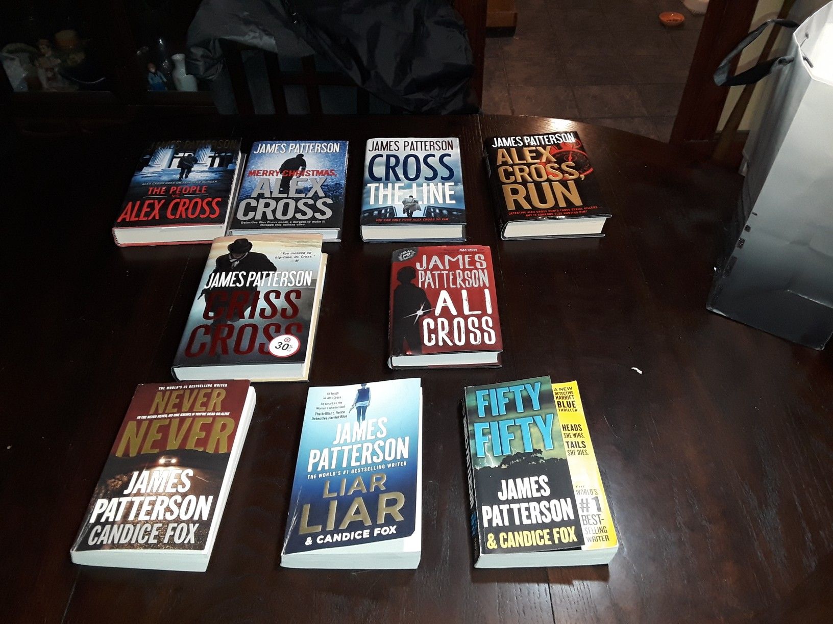 Shut in? Have a good Read.9 James Patterson Books
