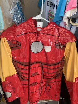 Iron man rain coat