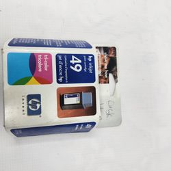 hp Inkjet Print Cartridge 49 Tri-color invent.  hp 51649 Exp Date Sep 2004