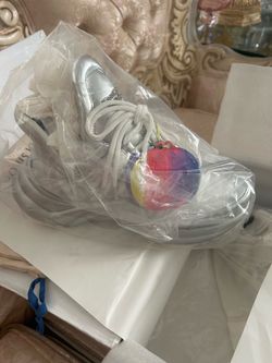 Louis Vuitton Silver Sneakers New in Box