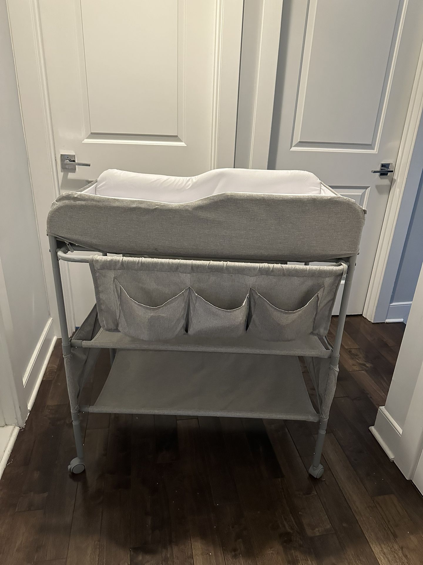 Baby Changing Table with Wheels