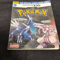 Pokemon Diamond/ Pearl Nintendo DS Guide Book 