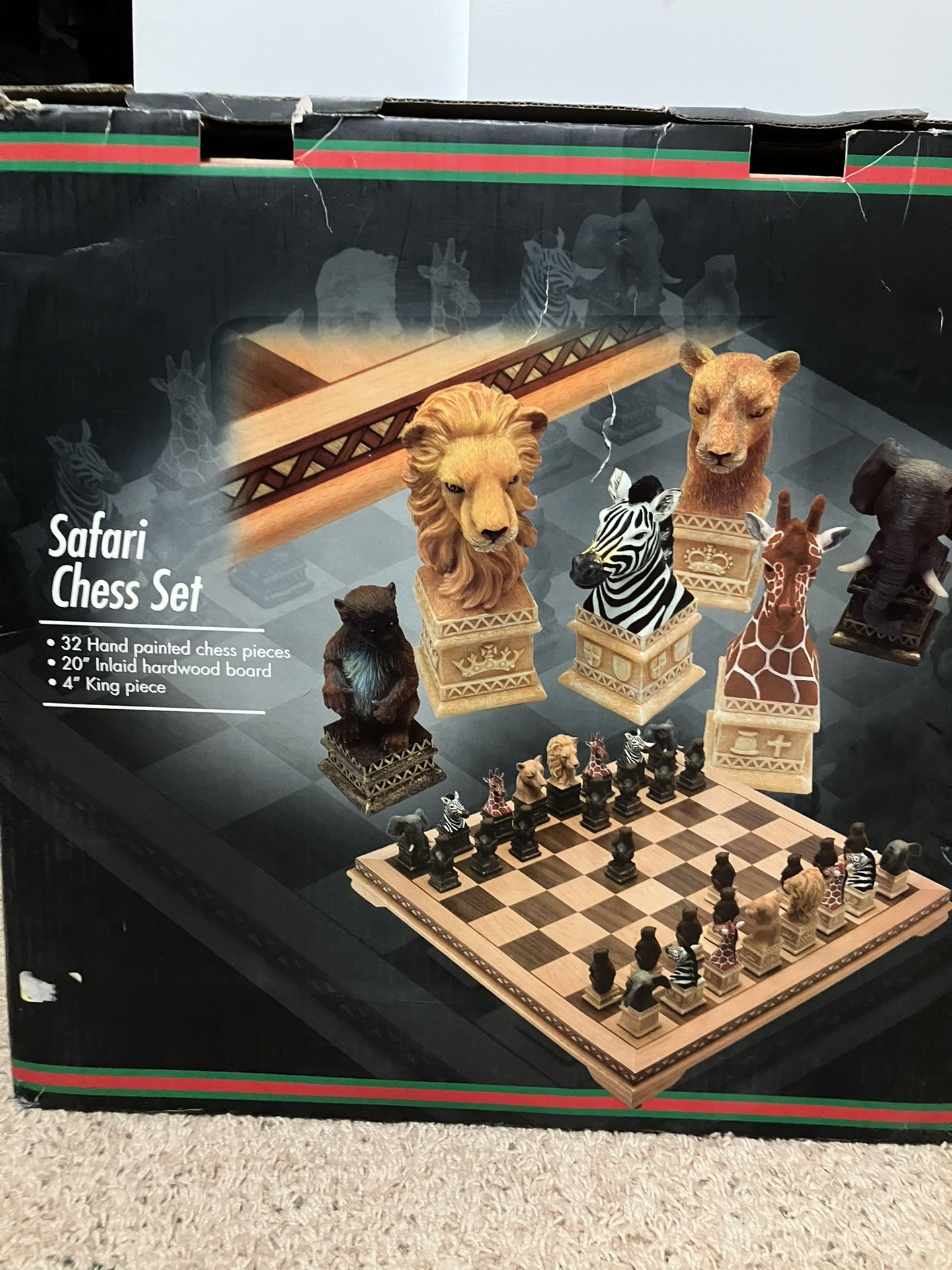 Safari Chess Set