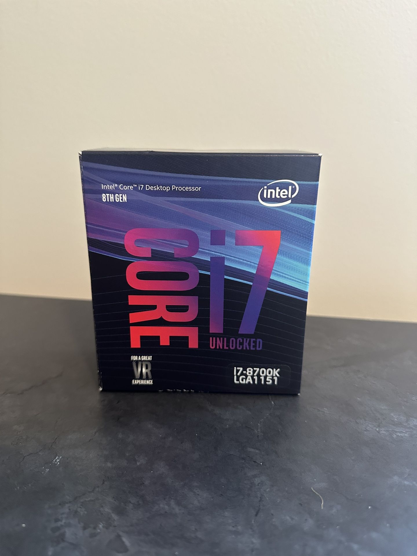 Intel i7-8700K CPU