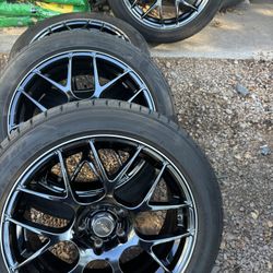 Wheels and Tires 225/50R18  Bolt Pattern 5x115
