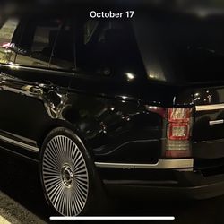 24 INCH NEW FORGED RIMS AND NEW TOYO TIRES 5x120 