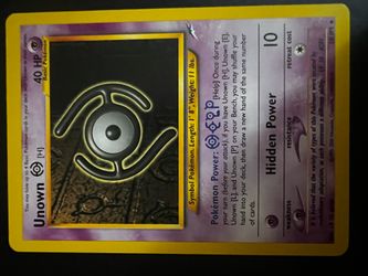 Pokemon - Unown H - 28/105 - Neo Destiny