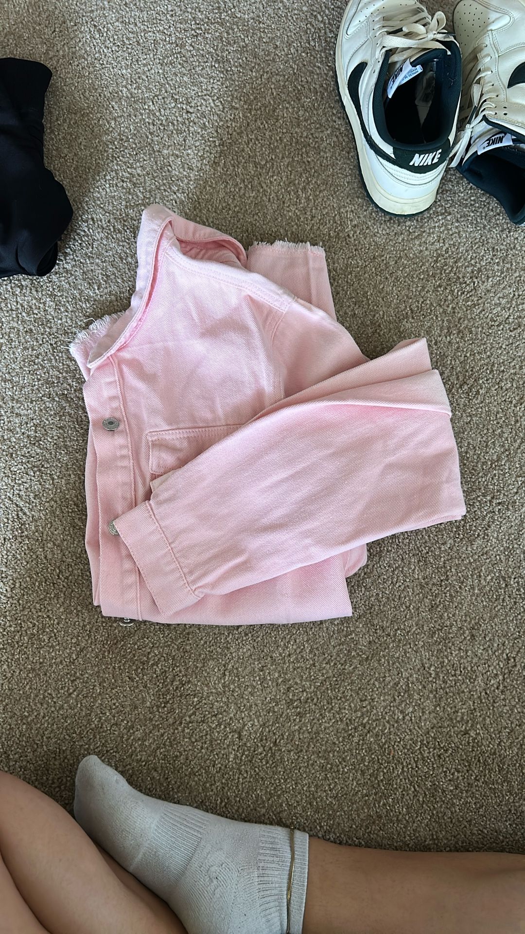 Pink Jean Jacket