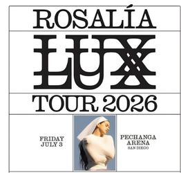 ROSALIA TODAYS CONCERT