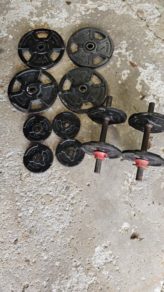 Weights 2.5, 5 & 10 Lb