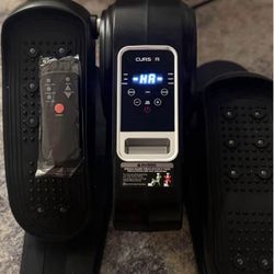 Under-Desk Electric Elliptical Machine — Compact Seated Pedal Exerciser