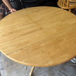 Solid Wood Table  Height 30”, No Chair 