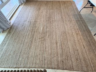 10x13 Natural Flatweave Rug – Heavy & Clean