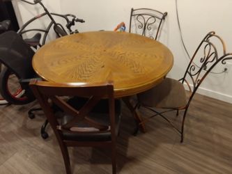 Free table and chairs