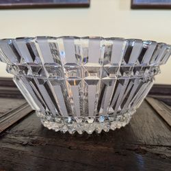 Godinger Leaded Double Cut Crystal Bowl 