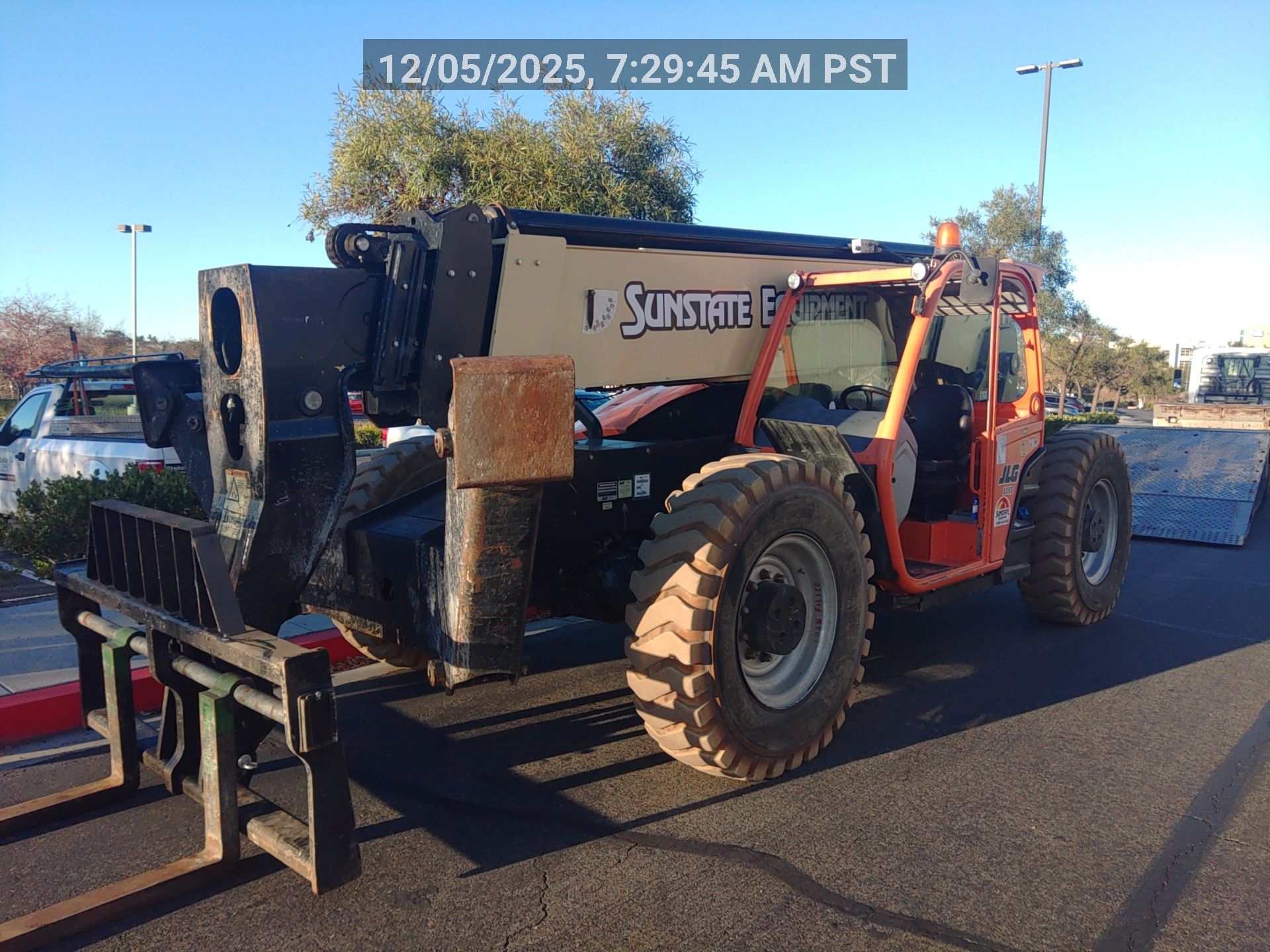 10K Reach Forklift Telehandler