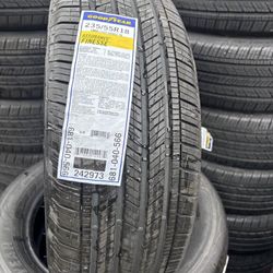 18” inch  Goodyear tires Touring. Soft ride. Size 235/55/R18. Brand New Condition.