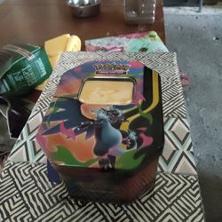 2026 POKEMON TIN. ( EMPTY).       PICK ⛏️ UP ONLY-