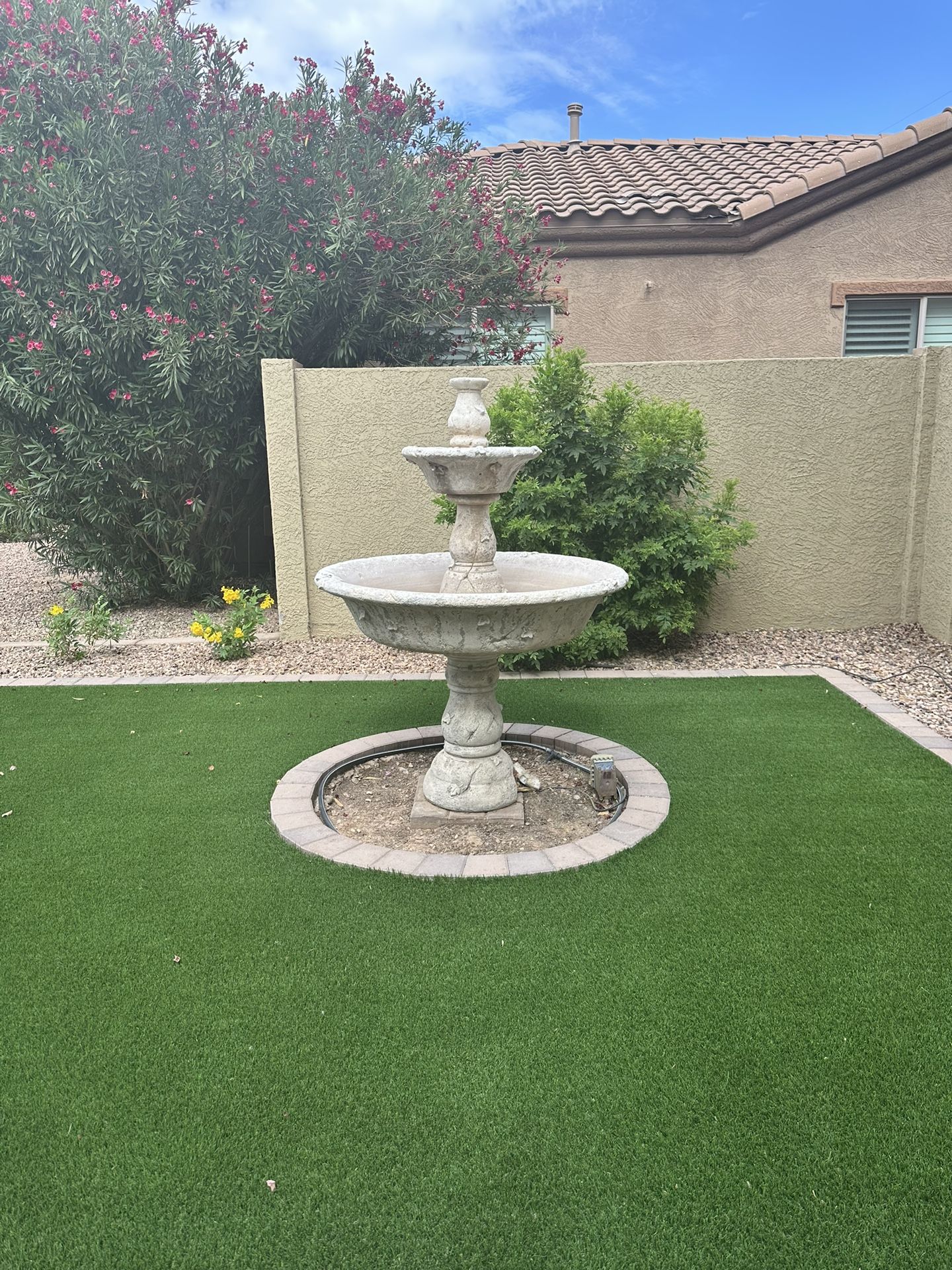 Water Fountain 2 tier Outdoor