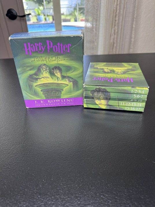 Harry Potter CD Audiobooks (2 Total) – J.K. Rowling, Jim Dale