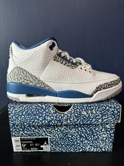 Jordan 3 Retro Wizard Size 9.5. New 