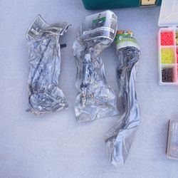 A LOT OF Fishing Supplies And Gear Freahwater And Saltwater Lures