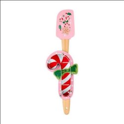 Dolly Parton  Christmas Candy Cane Silicone Spatula and cookie cutter