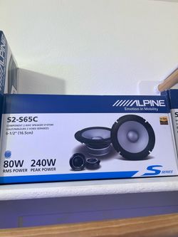 Alpine car speakers BRAND NEW