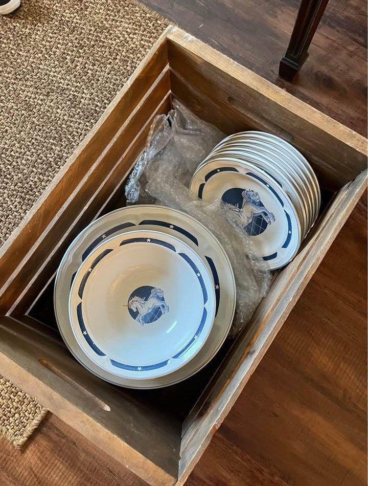 Corelle Golden Butterfly Breakfast Plates,Cups and Saucers.