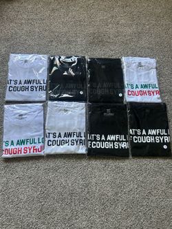 Awful Lot Of Cough Syrup T-Shirts | Sizes S, M, L & XL