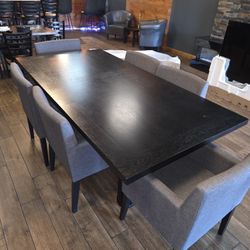 6 Chair Dining Room Table