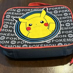 Pikachu Pokeman Lunch Tote
