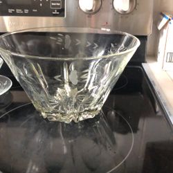 Big Salad Bowl, Princess House Crystal 