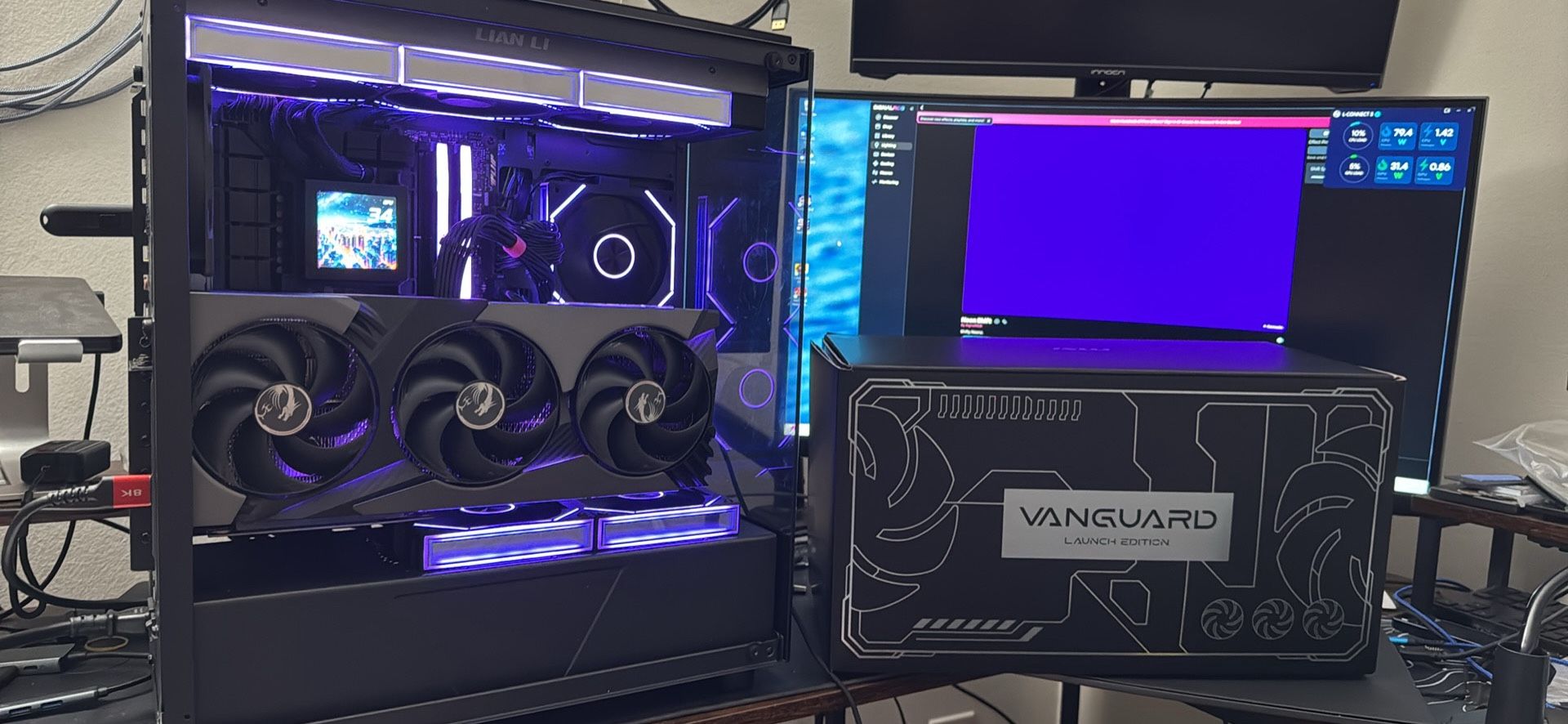 Custom PC ft. MSI 5070 TI Vanguard SOC Launch Edition and i7-14700K - with Cyberpunk and RDR2