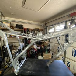 Powder Coated Motorcycle Frame