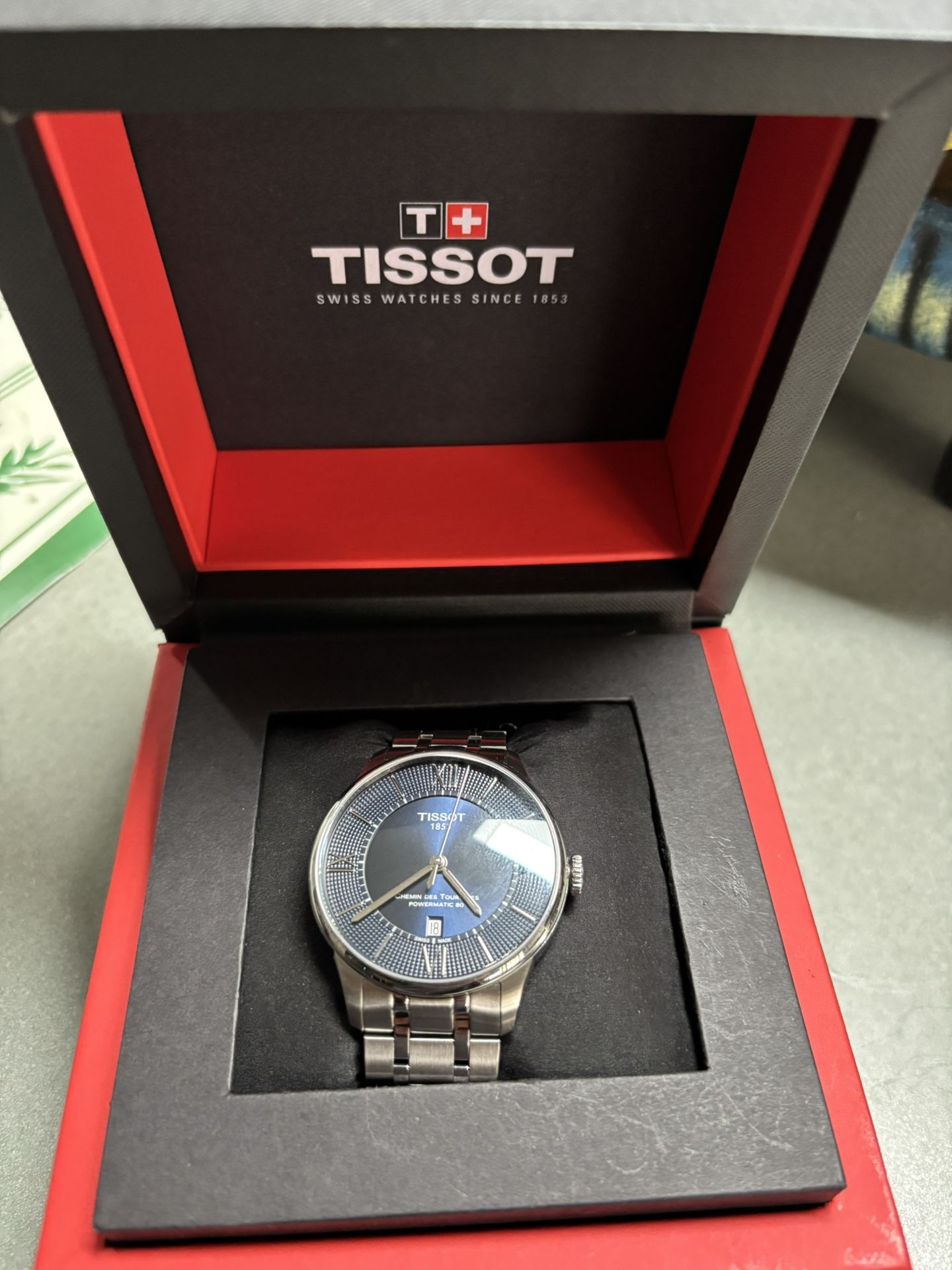 Tissot Chemin Des Tourelles Blue Dial