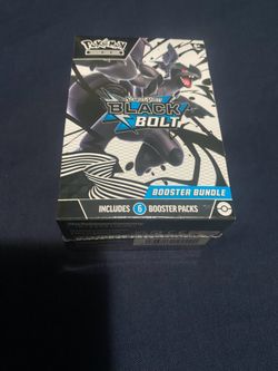 Pokemon BlackBolt Booster Bundle