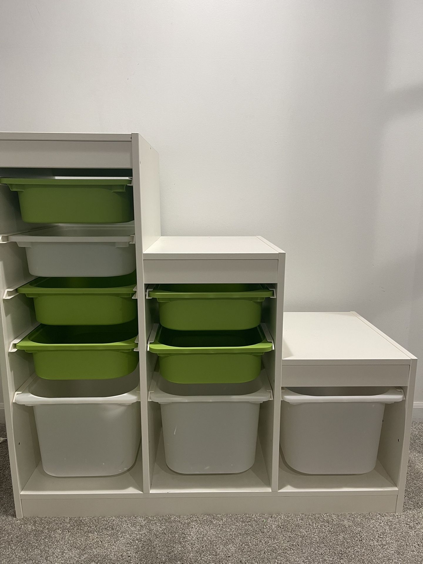 IKEA Storage With Bins