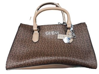 Guess Handled Purse Brown Purse / Handbag