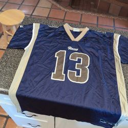 Kurt Warner Rams Jersey Not Stitched 