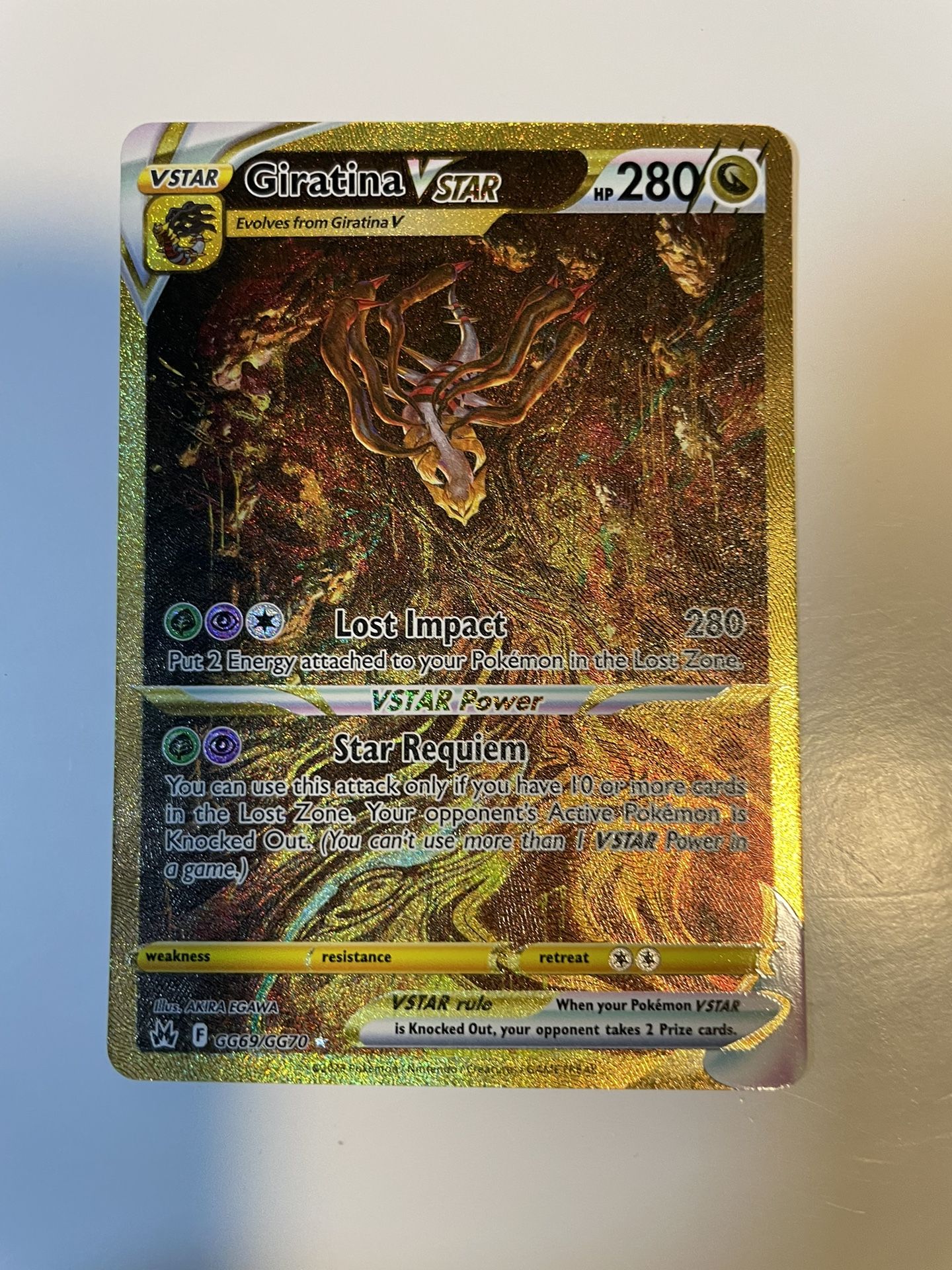 Pokémon TCG Raikou V Crown Zenith: Galarian Gallery GG41/GG70 Holo Ultra  Rare for Sale in Kissimmee, FL - OfferUp