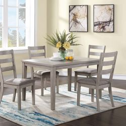 5-Pc Dining Set 2 Colors