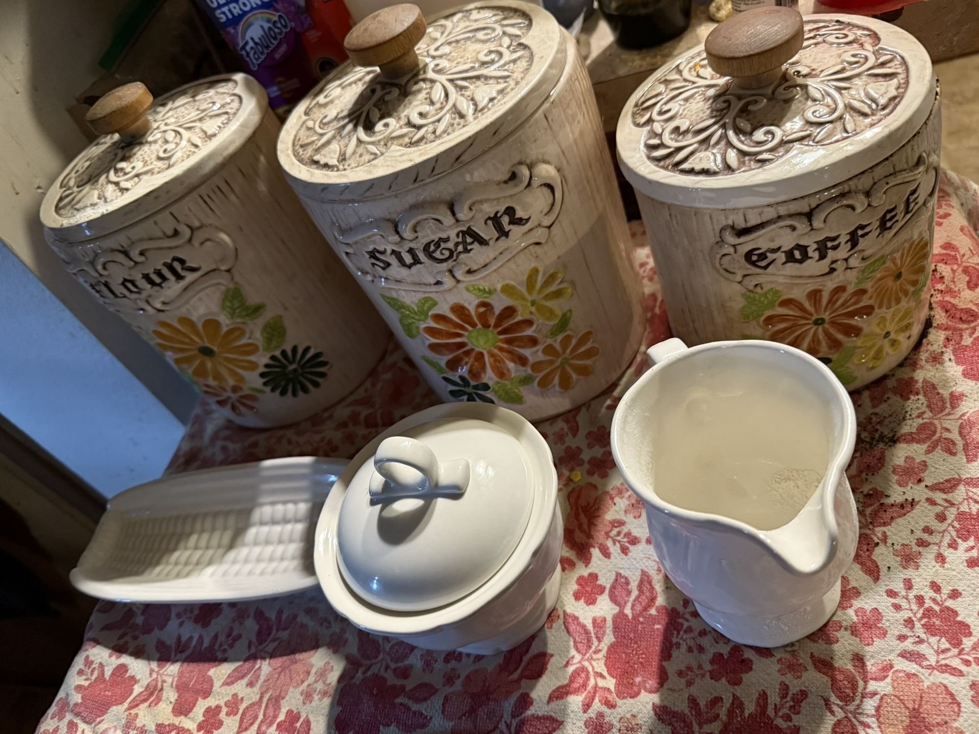 Antique Canister Set